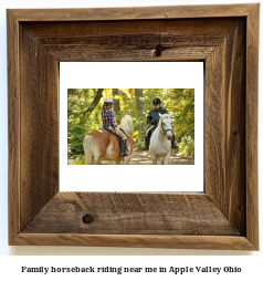 family horseback riding near me in Apple Valley, Ohio